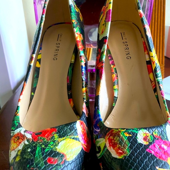 🌷Call It Spring - Floral Pumps - Picture 7 of 8